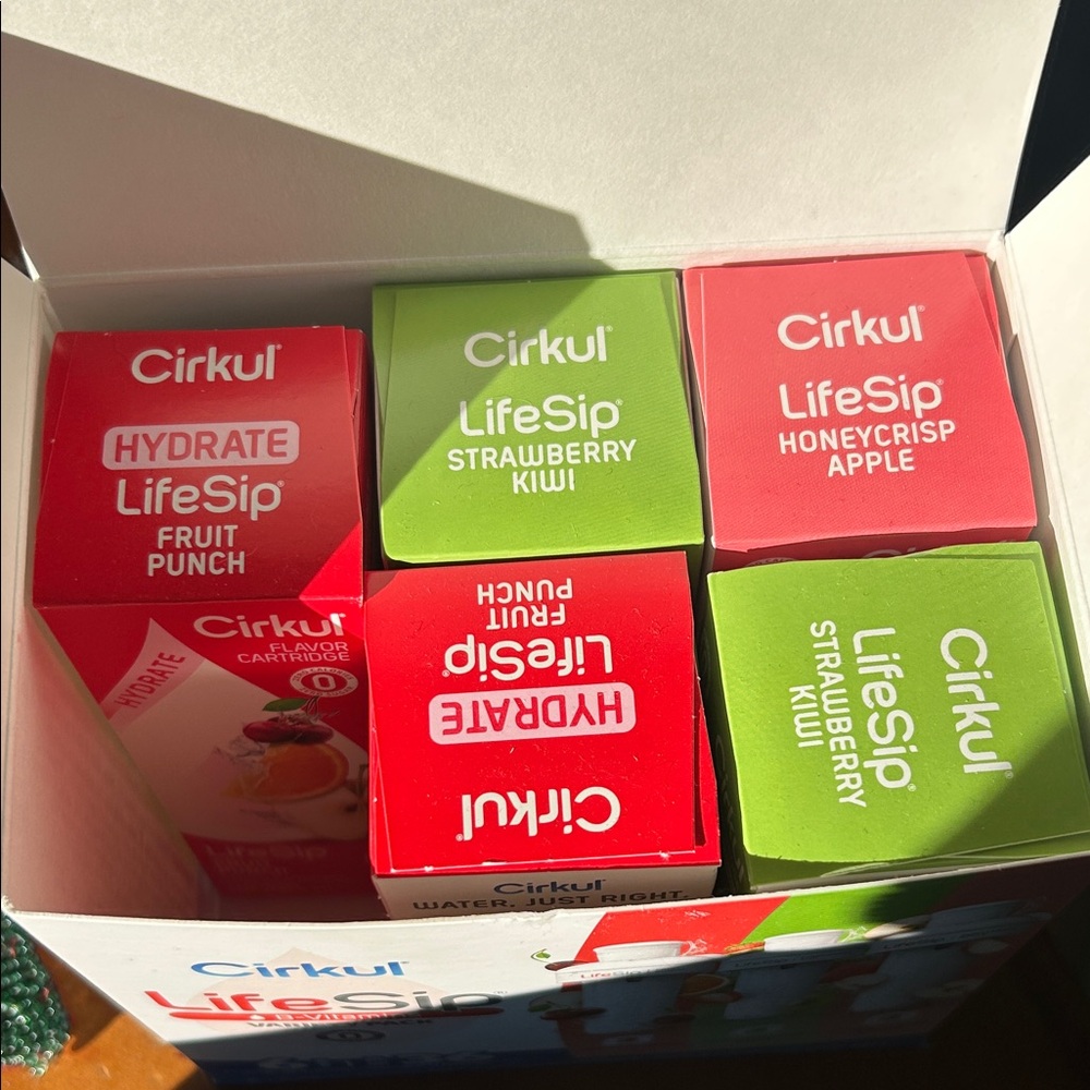 Cirkul LifeSip Variety Pack - Red and Green